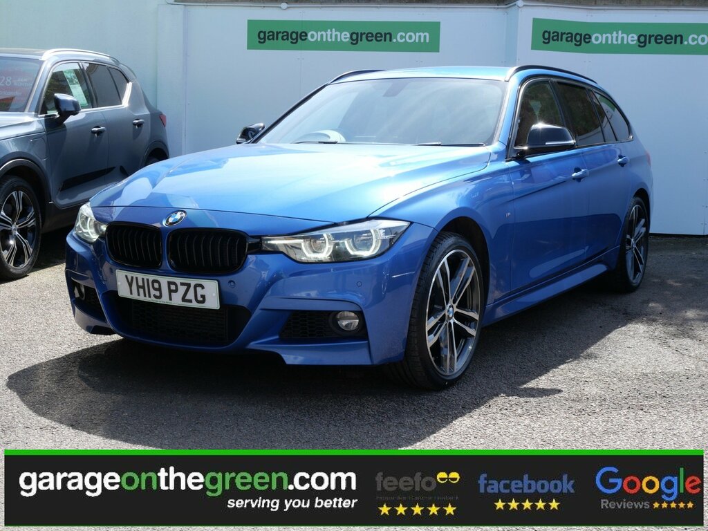BMW 3 Series 2.0 320D M Sport Shadow Edition Touring Xdriv Blue