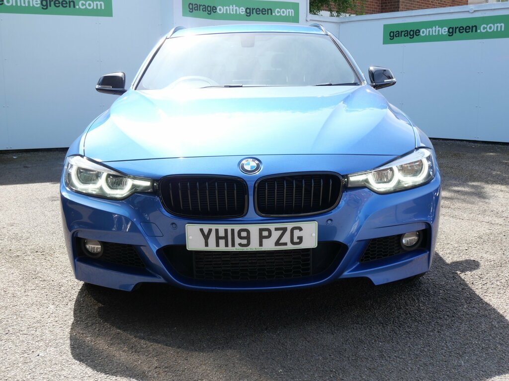 BMW 3 Series 2.0 320D M Sport Shadow Edition Touring Xdriv YH19PZG Blue #2