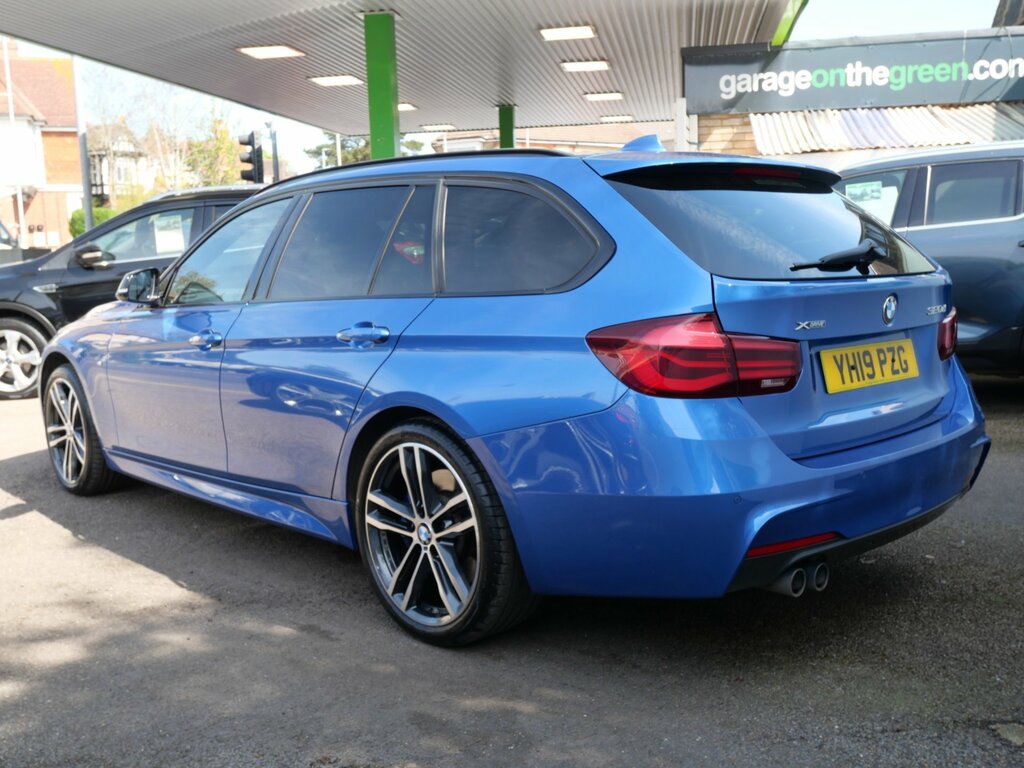 BMW 3 Series 2.0 320D M Sport Shadow Edition Touring Xdriv YH19PZG Blue #6