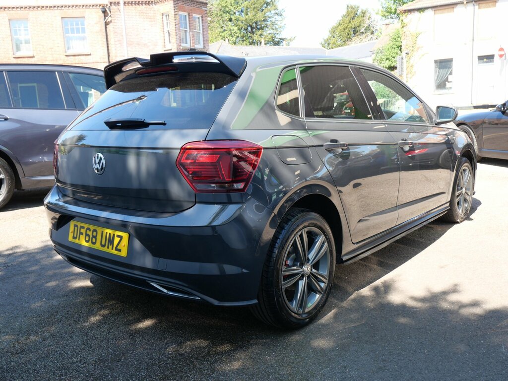 Volkswagen Polo 1.0 Tsi Gpf R-line Dsg Euro 6 Ss 30000 Mile DF68UMZ Grey #4