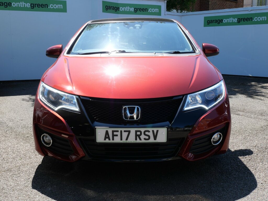 Honda Civic 1.8 I-vtec Sr Euro 6 Only 29000 Miles Red #2