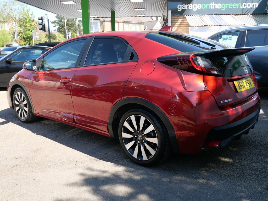 Honda Civic 1.8 I-vtec Sr Euro 6 Only 29000 Miles Red #6