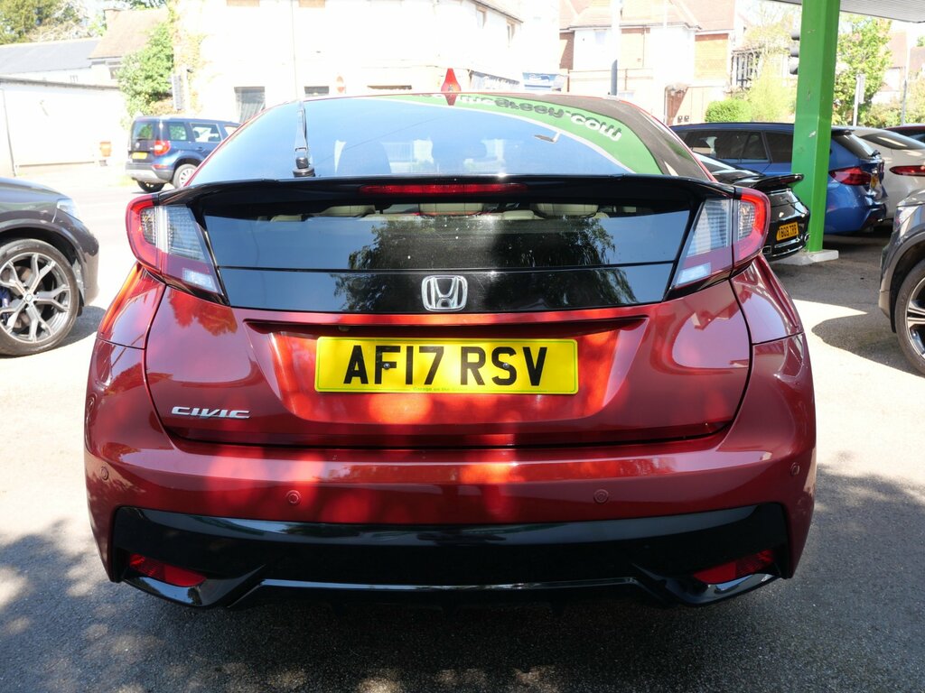 Honda Civic 1.8 I-vtec Sr Euro 6 Only 29000 Miles Red #5