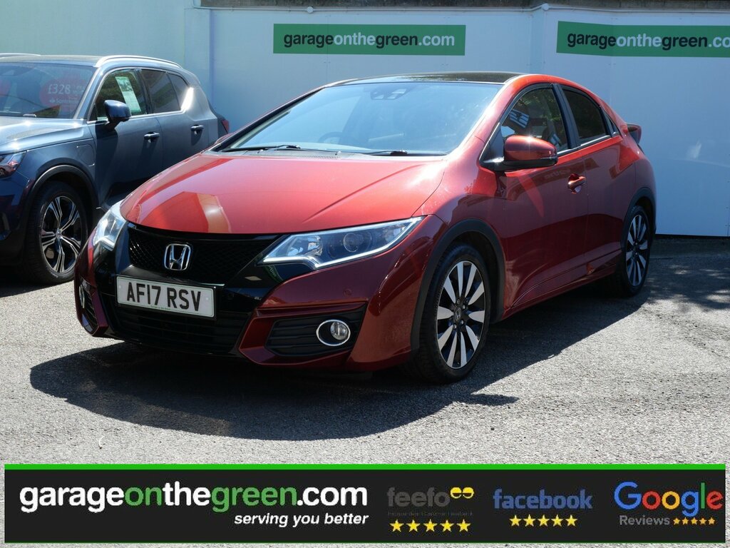 Honda Civic 1.8 I-vtec Sr Euro 6 Only 29000 Miles Red