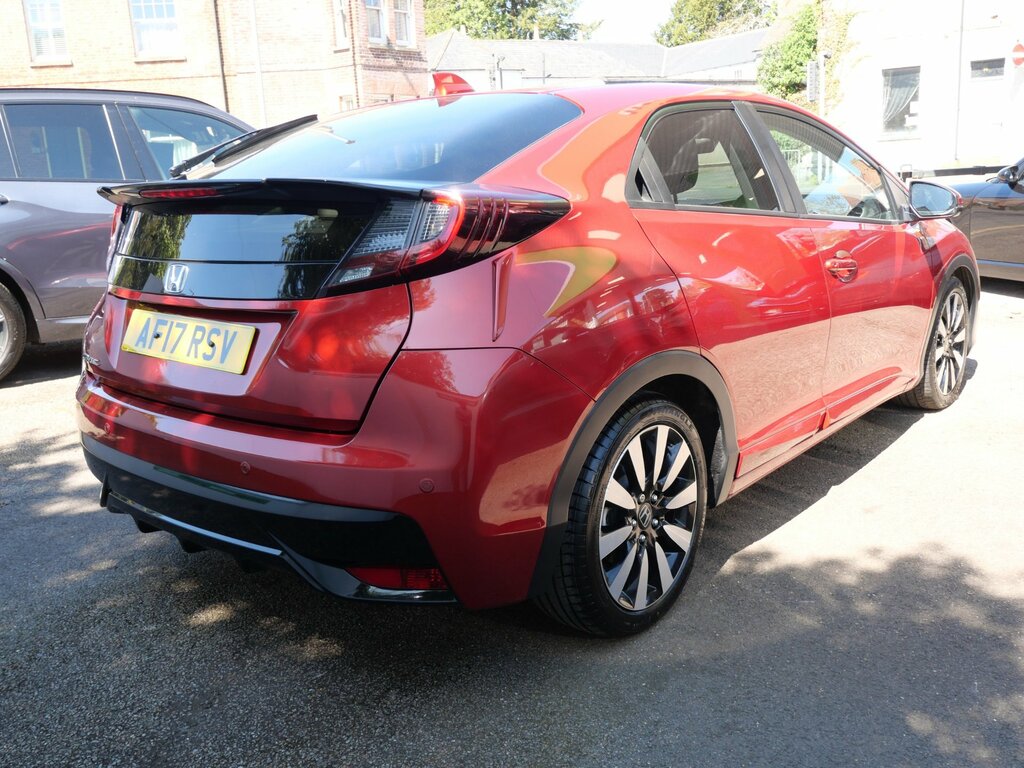 Honda Civic 1.8 I-vtec Sr Euro 6 Only 29000 Miles Red #4