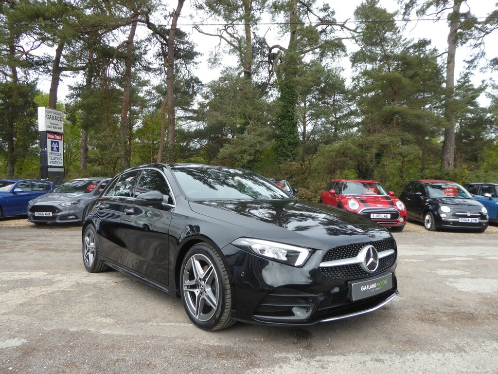 Mercedes-Benz A Class Hatchback 2.0 A200d Amg Line 201919 Black #3