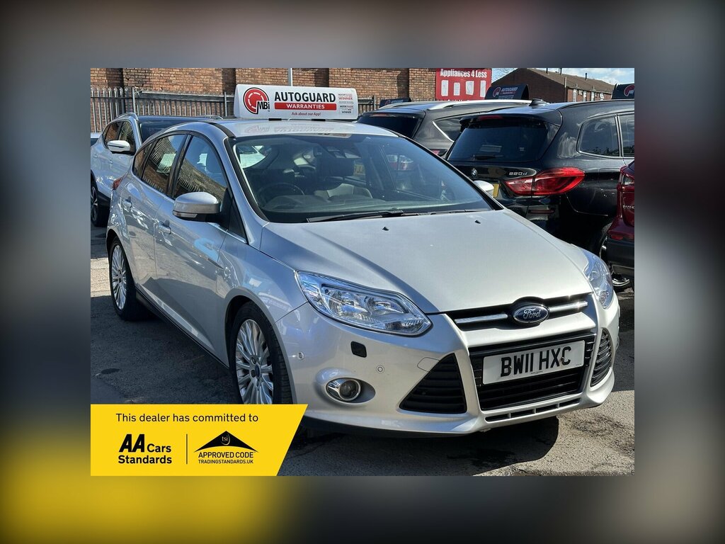 Ford Focus 1.6 Tdci Titanium X Euro 5 Ss BW11HXC Silver
