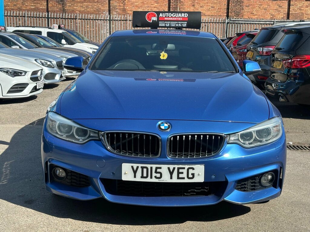 BMW 4 Series Gran Coupe 2.0 420D M Sport Euro 6 Ss YD15YEG Blue #2