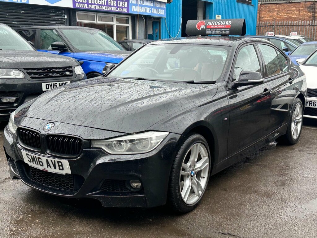 BMW 3 Series 2.0 320D M Sport Xdrive Euro 6 Ss SM16AVB Black #3