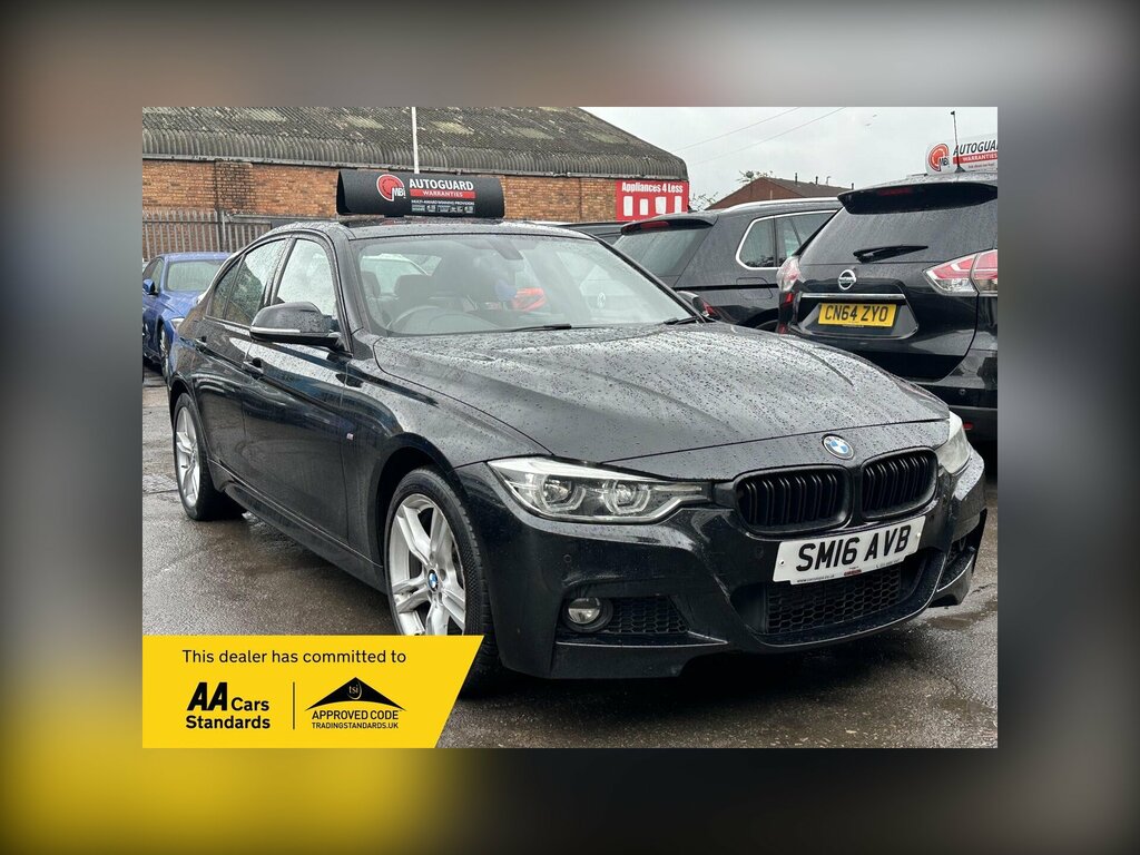BMW 3 Series 2.0 320D M Sport Xdrive Euro 6 Ss Black