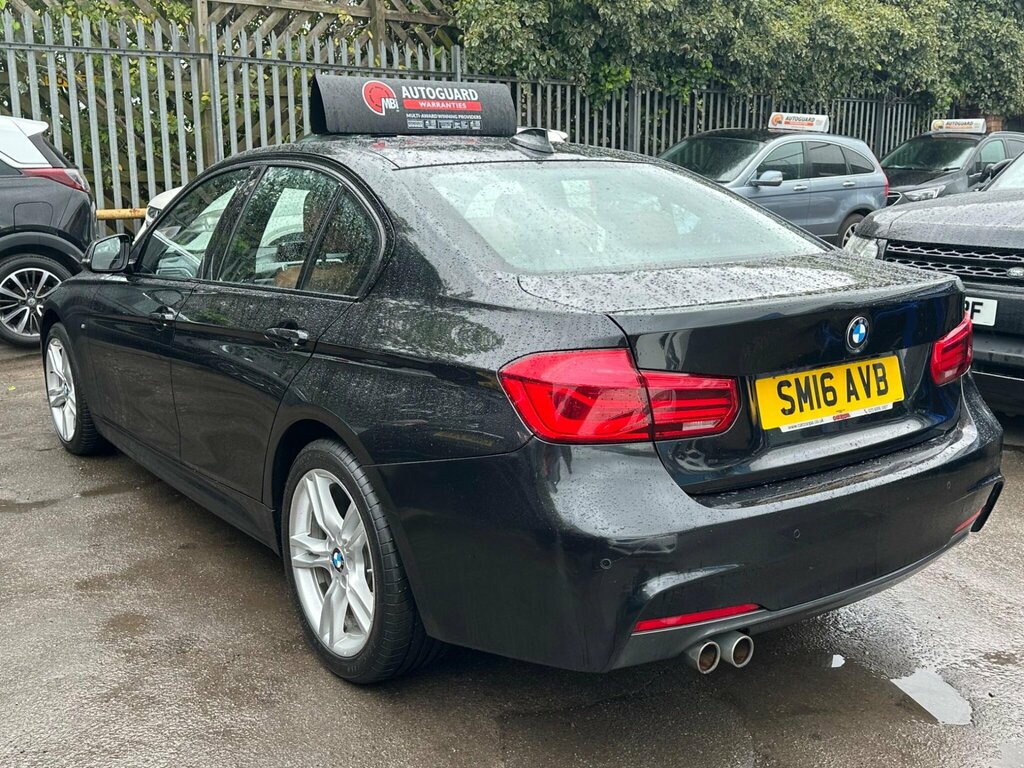 BMW 3 Series 2.0 320D M Sport Xdrive Euro 6 Ss SM16AVB Black #4