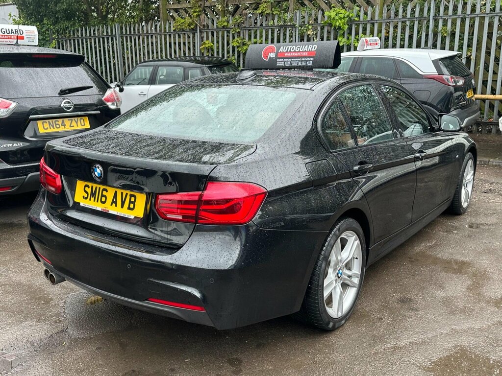 BMW 3 Series 2.0 320D M Sport Xdrive Euro 6 Ss SM16AVB Black #6