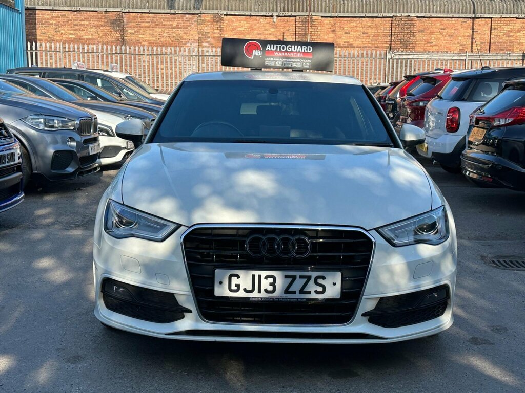 Audi A3 1.4 Tfsi S Line Sportback Euro 5 Ss GJ13ZZS White #2