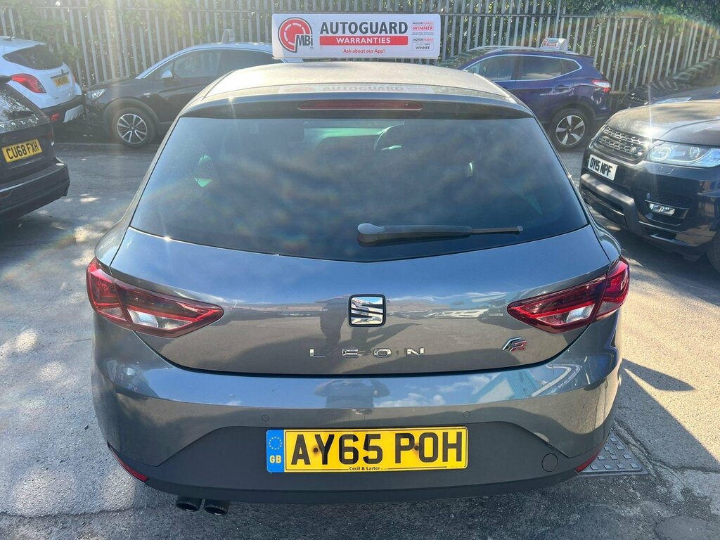 Seat Leon 1.4 Tsi Fr Black Technology Euro 6 Ss AY65POH Grey #4