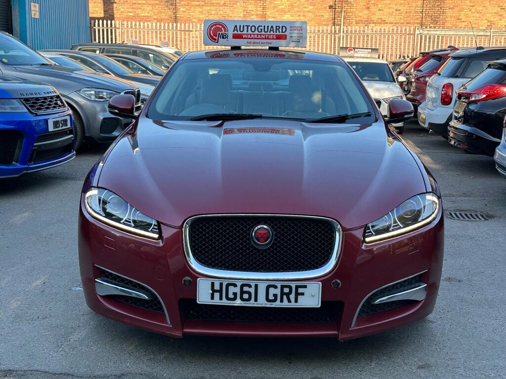 Jaguar XF 3.0D S V6 Portfolio Euro 5 HG61GRF Red #2