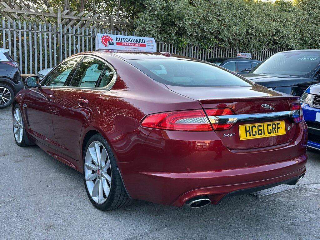 Jaguar XF 3.0D S V6 Portfolio Euro 5 HG61GRF Red #4