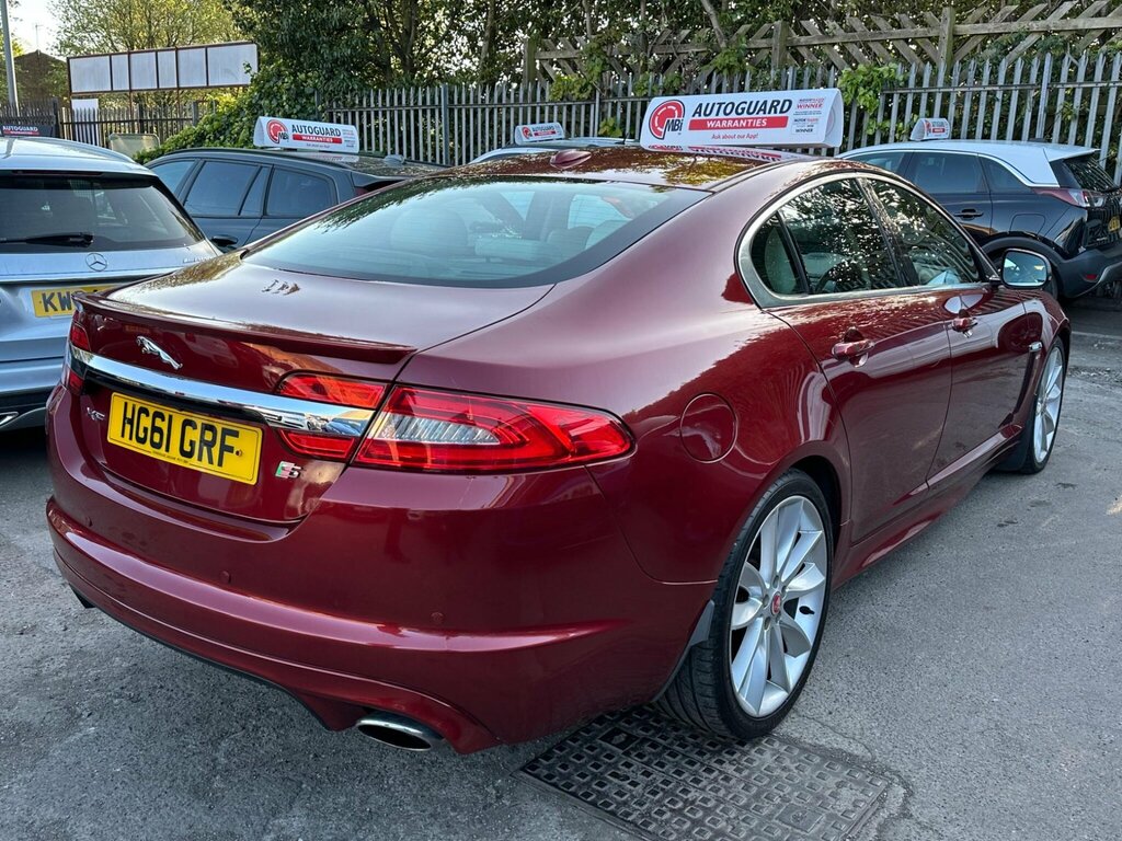 Jaguar XF 3.0D S V6 Portfolio Euro 5 HG61GRF Red #6