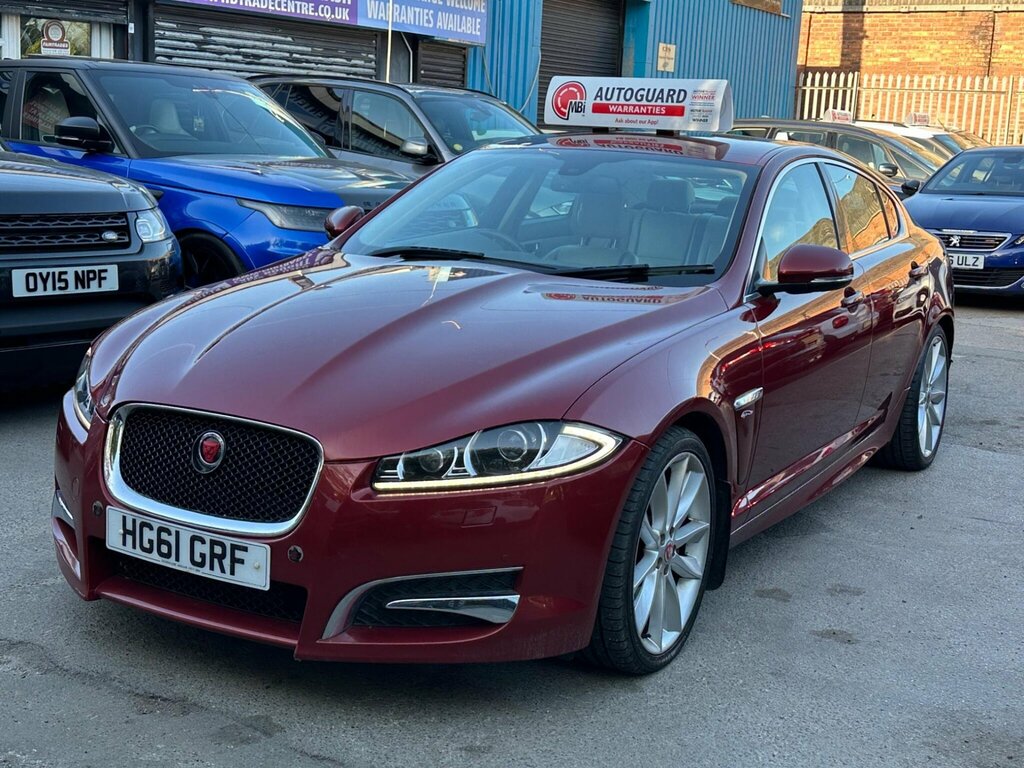 Jaguar XF 3.0D S V6 Portfolio Euro 5 HG61GRF Red #3
