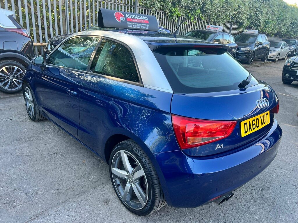 Audi A1 1.4 Tfsi Sport Euro 5 Ss DA60XUT Blue #3