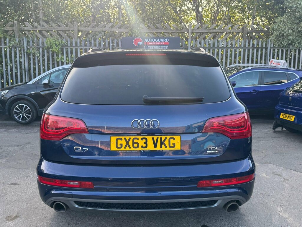 Audi Q7 3.0 Tdi V6 S Line Plus Tiptronic Quattro Euro 5 S GX63VKG Blue #6