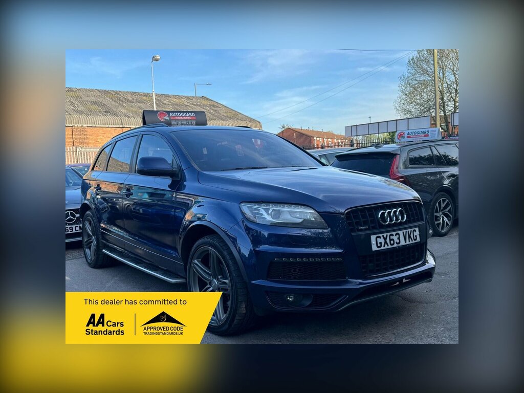 Audi Q7 3.0 Tdi V6 S Line Plus Tiptronic Quattro Euro 5 S Blue