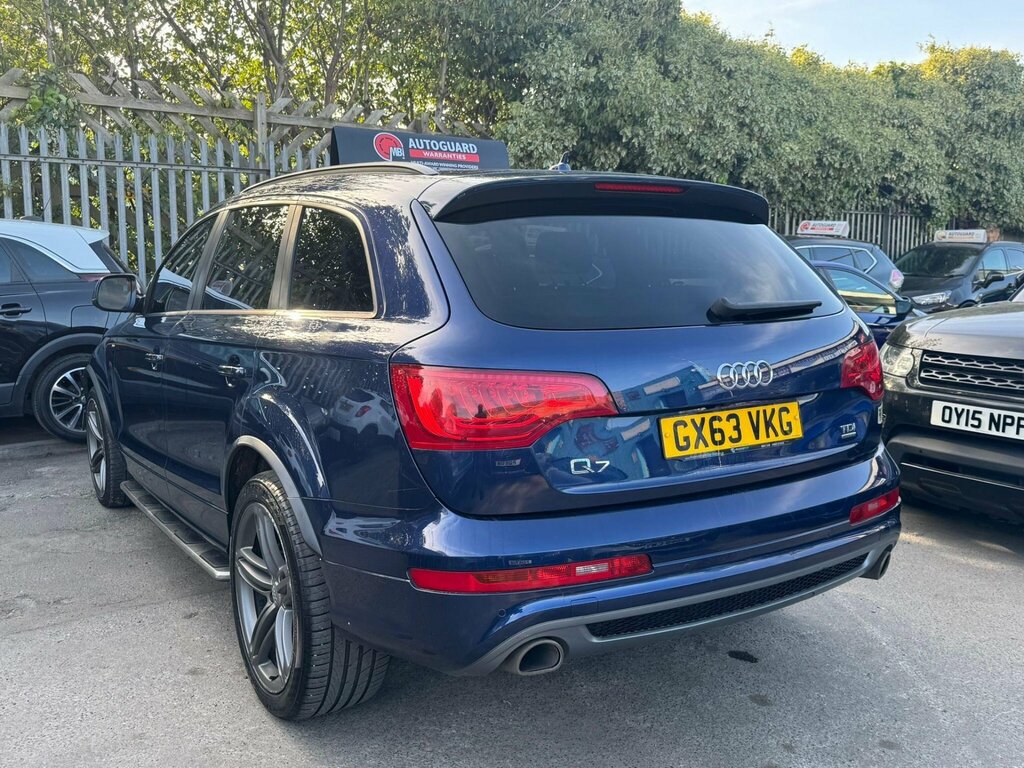 Audi Q7 3.0 Tdi V6 S Line Plus Tiptronic Quattro Euro 5 S GX63VKG Blue #4