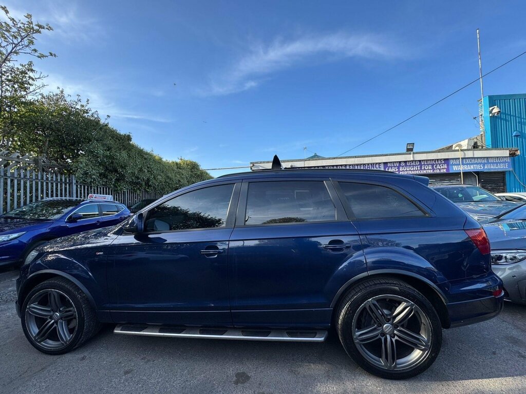 Audi Q7 3.0 Tdi V6 S Line Plus Tiptronic Quattro Euro 5 S GX63VKG Blue #5