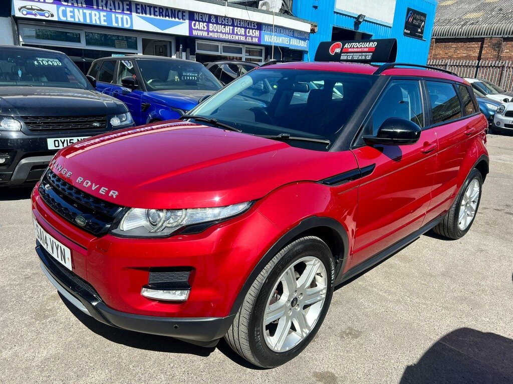 Land Rover Range Rover Evoque 2.2 Sd4 Dynamic 4Wd Euro 5 Ss SA14VYN Red #3