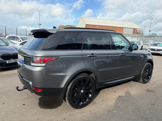 Land Rover Range Rover Sport 3.0 Sd V6 Hse Suv 4Wd Euro 5 S S VFZ8600 Black #3