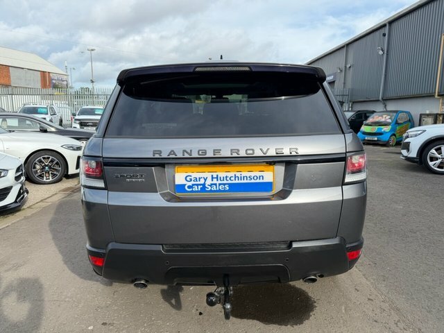 Land Rover Range Rover Sport 3.0 Sd V6 Hse Suv 4Wd Euro 5 S S VFZ8600 Black #4