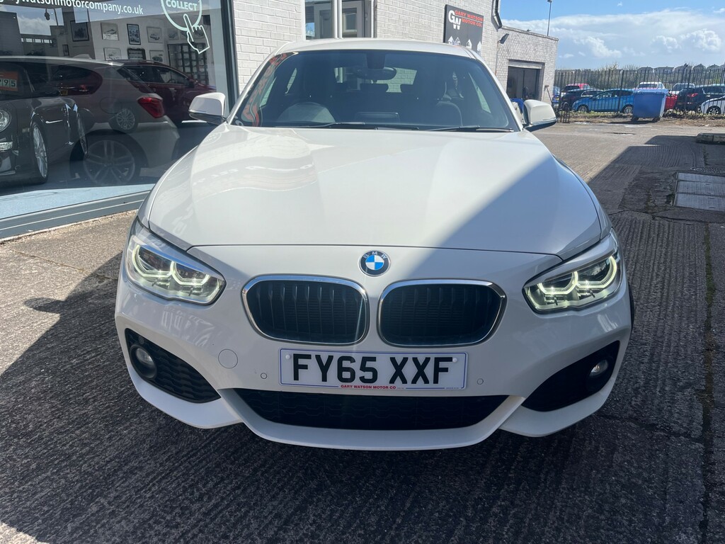 BMW 1 Series M Sport FY65XXF White #2