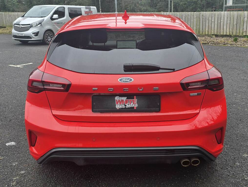 Ford Focus 1.0 Ecoboost Hybrid Mhev 155 St-line Edition DN72YXS Red #4