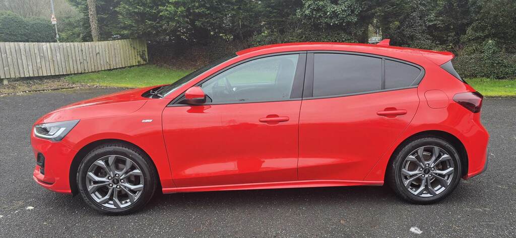 Ford Focus 1.0 Ecoboost Hybrid Mhev 155 St-line Edition DN72YXS Red #6