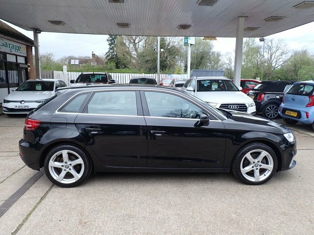 Audi A3 Hatchback GF19OCX Black #2