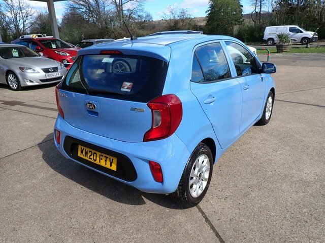 Kia Picanto Hatchback KW20FTV Blue #3