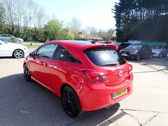 Vauxhall Corsa Hatchback LV66ENC Red #4