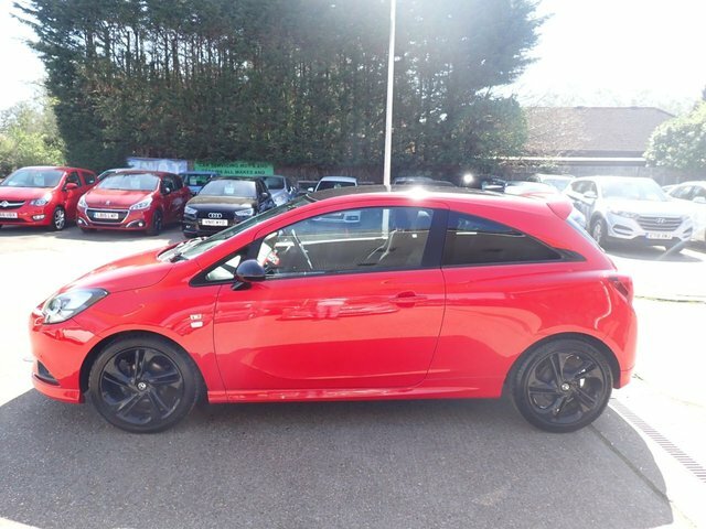 Vauxhall Corsa Hatchback LV66ENC Red #5
