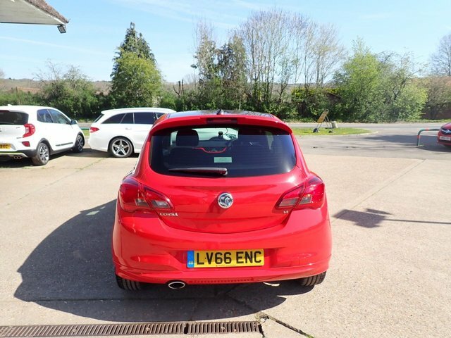 Vauxhall Corsa Hatchback LV66ENC Red #3