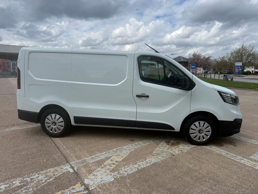 Renault Trafic 2.0 Dci Blue Sl28 Business Panel Van M WP23YUT White #3