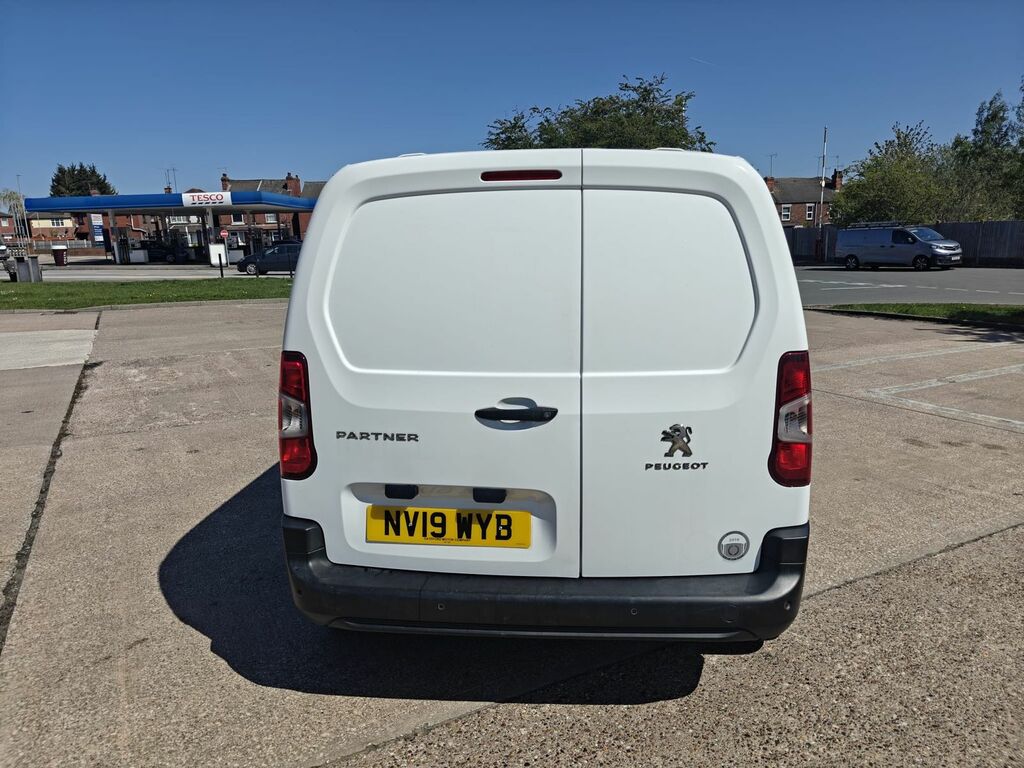 Peugeot Partner 1.6 Bluehdi 1000 Professional Standard Panel Van 5 NV19WYB White #6