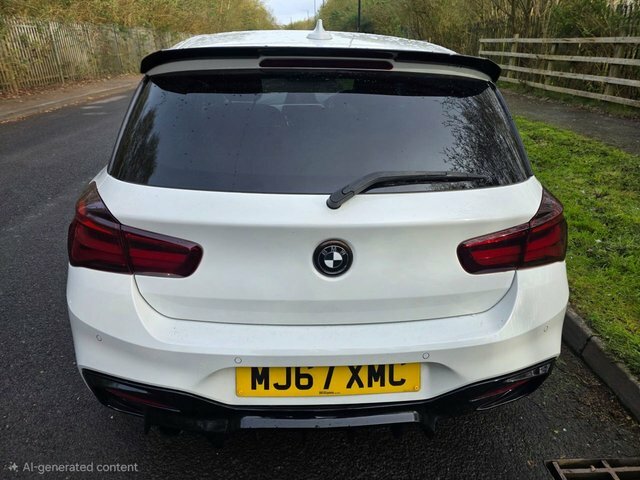 BMW 1 Series 118I M Sport Hatchback W888SHO White #5