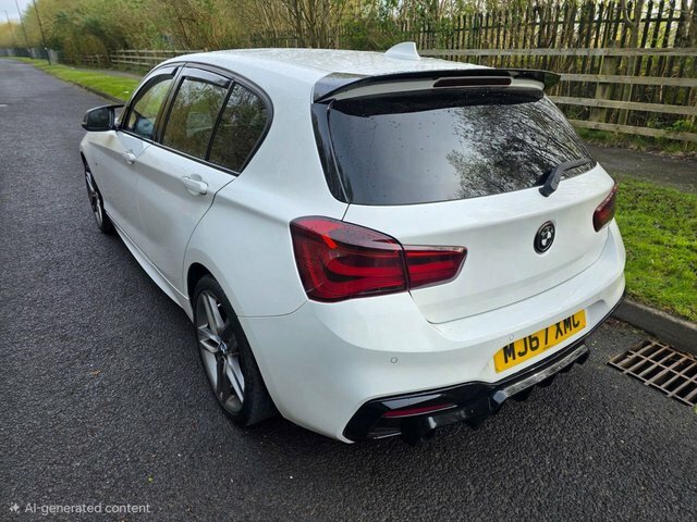 BMW 1 Series 118I M Sport Hatchback W888SHO White #6