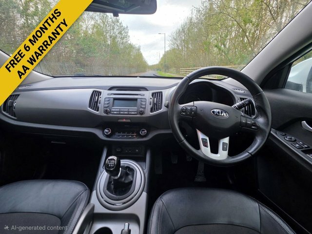 Kia Sportage Gdi Ecodynamics 2 Suv MD14GVY White #2