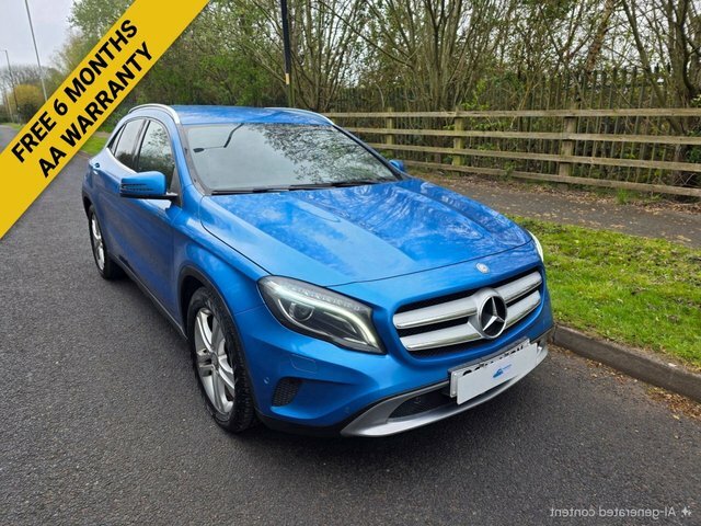 Mercedes-Benz GLA Class Gla200 Cdi Se Suv Blue