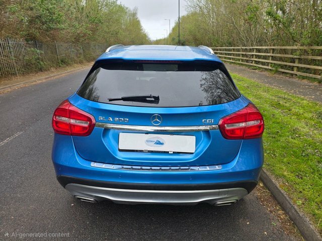 Mercedes-Benz GLA Class Gla200 Cdi Se Suv KS14XSG Blue #6