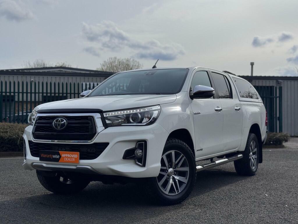 Toyota HILUX 2.4 D-4d Invincible X 4Wd Euro 6 White #2