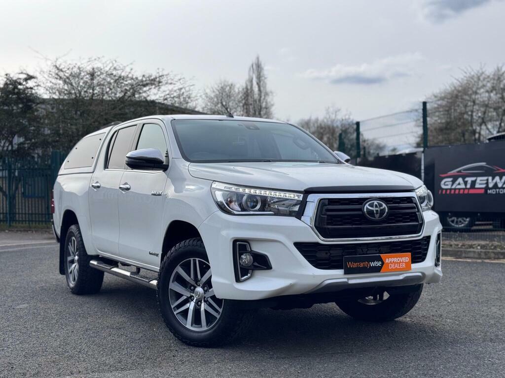 Toyota HILUX 2.4 D-4d Invincible X 4Wd Euro 6 White