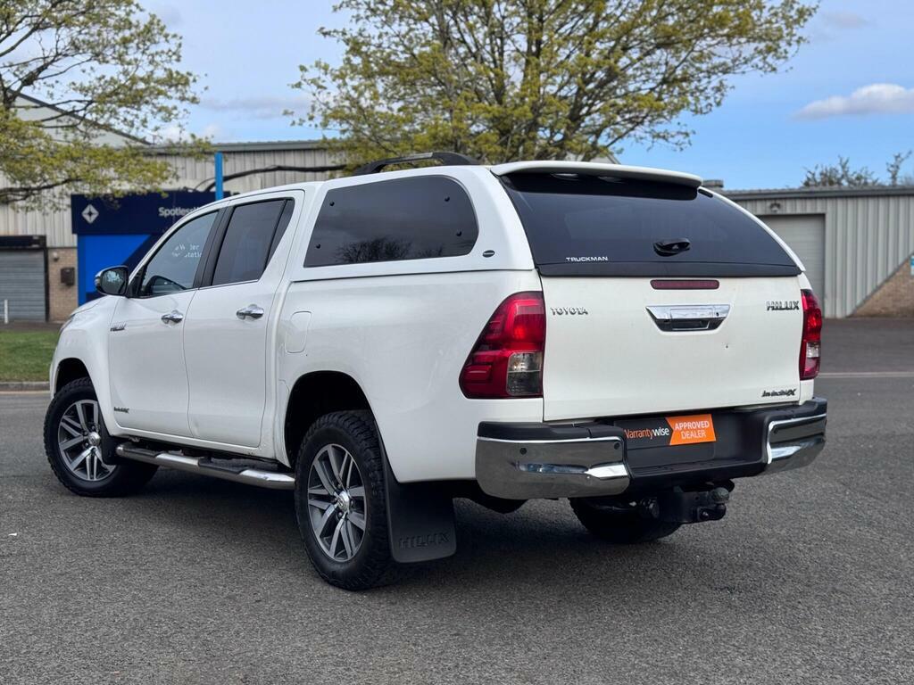 Toyota HILUX 2.4 D-4d Invincible X 4Wd Euro 6 White #5