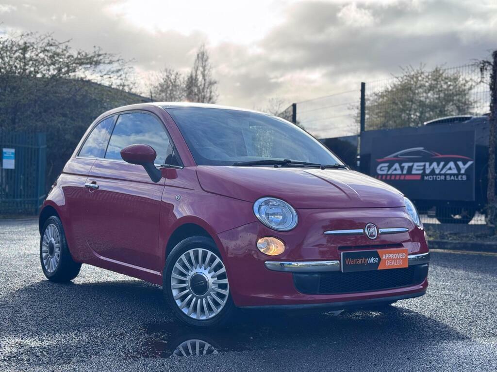 Fiat 500 1.2 Lounge Dualogic Euro 4 Red