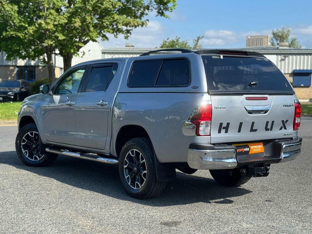 Toyota HILUX 2.4 D-4d Invincible X 4Wd Euro 6 Silver #5